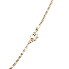 シャネル ココマーク ビジュー ネックレス B19A ゴールド メッキ レディース CHANEL 【中古】