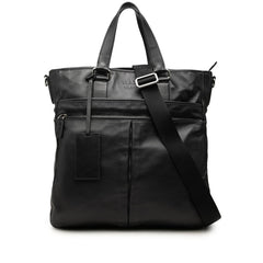 プラダ トートバッグ 2WAY ショルダーバッグ ブラック レザー レディース PRADA 中古