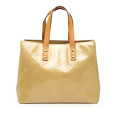 ルイ ヴィトン モノグラム ヴェルニ リードPM ハンドバッグ M91144 ベージュ系 パテントレザー レディース LOUIS VUITTON 【中古】
