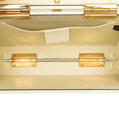 グッチ シルヴィ1969 ハンドバッグ チェーン ショルダーバッグ 2WAY 589482 ホワイト アクリル レディース GUCCI 中古
