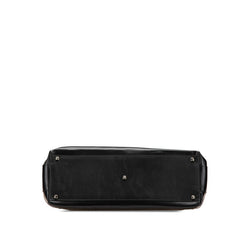 サルヴァトーレフェラガモ ガンチーニ ハンドバッグ ショルダーバッグ 2WAY DY-21 0166 ブラック レザー レディース Salvatore Ferragamo 【中古】