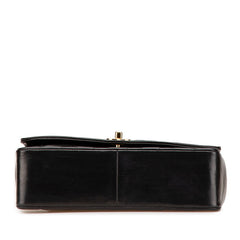 シャネル マトラッセ ダイアナ25 ココマーク 斜め掛け チェーン ショルダーバッグ ブラック ラムスキン レディース CHANEL 【中古】