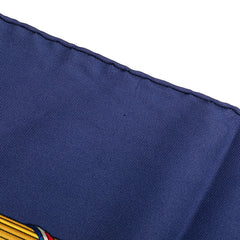 エルメス カレ90 1789 LIBERTE EGALITE FRATERNITE REPUBLIQUE FRANCAISE フランス革命を記念して スカーフ ネイビー マルチカラー シルク レディース HERMES 【中古】
