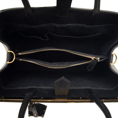 フェンディ トュージュール トートバッグ ショルダーバッグ 2WAY 8BH250 ブラック ゴールド レザー レディース FENDI 【中古】
