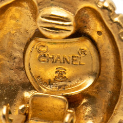 シャネル ヴィンテージ ココマーク イヤリング ゴールド メッキ レディース CHANEL 【中古】