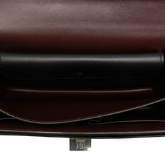 セリーヌ チェーン ショルダーバッグ ブラック レザー レディース CELINE 中古
