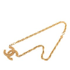 シャネル 1985 ココマーク ヴィンテージ ネックレス ゴールド メッキ レディース CHANEL 【中古】