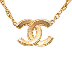 シャネル 1985 ココマーク ヴィンテージ ネックレス ゴールド メッキ レディース CHANEL 【中古】