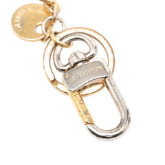 ルイ ヴィトン エピ ポルトクレ LVサークル チャーム キーホルダー キーリング M64513 ゴールド メッキ レディース LOUIS VUITTON 【中古】