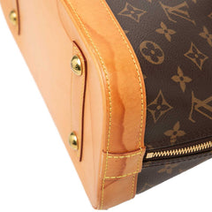 ルイ ヴィトン モノグラム アルマPM 新型 ハンドバッグ M53151 ブラウン PVC レザー レディース LOUIS VUITTON 【中古】