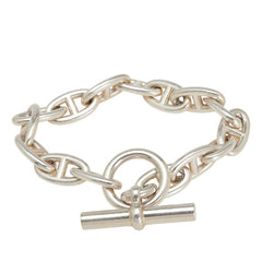 エルメス シェーヌダンクルGM 15コマ ブレスレット SV925 シルバー メンズ HERMES 【中古】