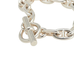 エルメス シェーヌダンクルGM 15コマ ブレスレット SV925 シルバー メンズ HERMES 【中古】