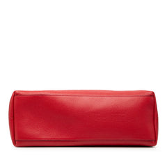 グッチ ソーホー チェーン ショルダーバッグ 536196 レッド レザー レディース GUCCI 【中古】