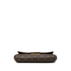 ルイ ヴィトン モノグラム フェイボリットMM ハンドバッグ ショルダーバッグ 2WAY M40718 ブラウン PVC レザー レディース LOUIS VUITTON 中古