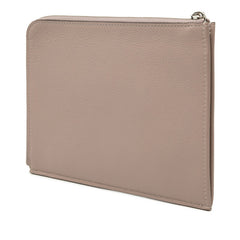 ルイ ヴィトン ポシェット ジュールPM クラッチバッグ セカンドバッグ R99760 トープ ベージュ レザー レディース LOUIS VUITTON 【中古】
