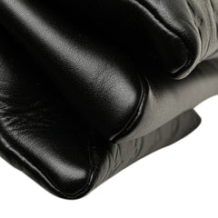 ルイ ヴィトン モノグラム エンボス クッサンPM ショルダーバッグ ハンドバッグ 2WAY M57790 ノワール ブラック レザー レディース LOUIS VUITTON 【中古】