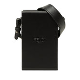 フェンディ 斜め掛け ショルダーバッグ 7VA519 ブラック レザー レディース FENDI 中古