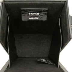 フェンディ 斜め掛け ショルダーバッグ 7VA519 ブラック レザー レディース FENDI 中古