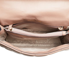 マイケルコース チェーン ショルダーバッグ 30H0G1SL1T ベージュ レザー レディース Michael Kors 【中古】