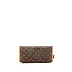 ルイ ヴィトン モノグラム ポパンクール オ ハンドバッグ M40007 ブラウン PVC レザー レディース LOUIS VUITTON 【中古】