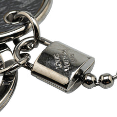 ルイ ヴィトン ポルトクレ シェンヌ モノグラムID ウォレットチェーン M63629 シルバー メタル レディース LOUIS VUITTON 【中古】