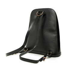 ルイ ヴィトン エピ ゴブラン リュック バックパック M52292 ノワール ブラック レザー レディース LOUIS VUITTON 【中古】