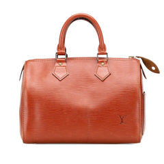 ルイ ヴィトン エピ スピーディ25 ハンドバッグ ミニボストンバッグ M43013 ケニアブラウン レザー レディース LOUIS VUITTON 【中古】