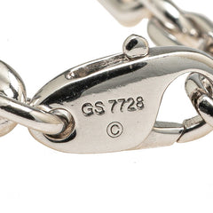 カルティエ スパルタカス チェーン ネックレス K18WG ホワイトゴールド レディース CARTIER 【中古】