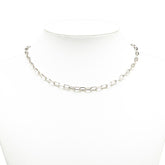 カルティエ スパルタカス チェーン ネックレス K18WG ホワイトゴールド レディース CARTIER 【中古】