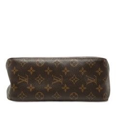 ルイ ヴィトン モノグラム ルーピングMM ショルダーバッグ ハンドバッグ M51146 ブラウン PVC レザー レディース LOUIS VUITTON 中古