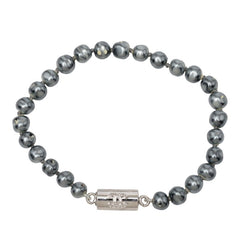 シャネル ココマーク ブレスレット シルバー フェイクパール メタル レディース CHANEL 【中古】
