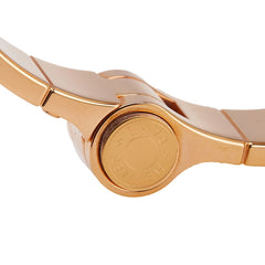 エルメス シャルニエールPM ブレスレット ゴールド ライトブルー メッキ レディース HERMES 【中古】