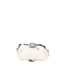 ルイ ヴィトン クリストファーXS ボディバッグ ウエストバッグ M58493 ホワイト ブラック トリヨンレザー レディース LOUIS VUITTON 【中古】