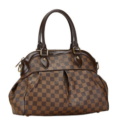 ルイ ヴィトン ダミエ トレヴィPM ハンドバッグ ショルダーバッグ 2WAY N51997 ブラウン PVC レザー レディース LOUIS VUITTON 【中古】