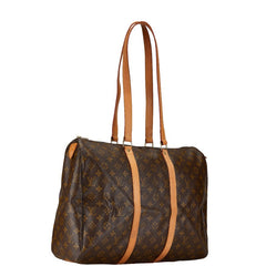 ルイ ヴィトン モノグラム フラネリー45 ボストンバッグ ショルダーバッグ M51115 ブラウン PVC レザー レディース LOUIS VUITTON 【中古】