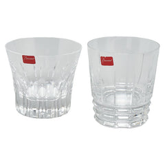 バカラ アルルカン 2点セット グラス コップ クリア ガラス レディース Baccarat 【中古】