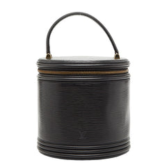 ルイ ヴィトン エピ カンヌ ハンドバッグ バニティバッグ M48032 ノワール ブラック レザー レディース LOUIS VUITTON 【中古】