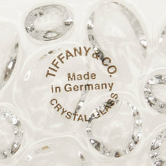 ティファニー コブルストーン 皿 大皿 プラター クリア ガラス レディース TIFFANY&Co. 【中古】