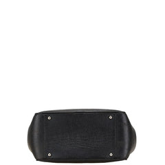 バーバリー ノバチェック ハンドバッグ ブラック ベージュ レザー レディース BURBERRY 【中古】