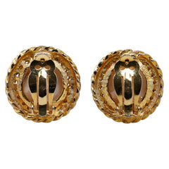 シャネル イヤリング ゴールド ホワイト メッキ パール レディース CHANEL 【中古】