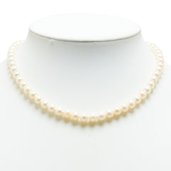 花 フラワー モチーフ ネックレス SV925 シルバー レディース 【中古】