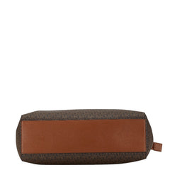 マイケルコース シグネチャー トートバッグ ショルダーバッグ 2WAY 35F3GCFT9T ブラウン レザー レディース Michael Kors 【中古】