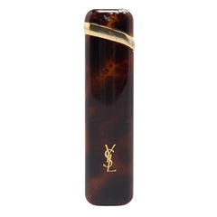 イヴ サンローラン YSLロゴ ガスライター ライター ゴールド ブラウン メッキ レディース YVES SAINT LAURENT 【中古】