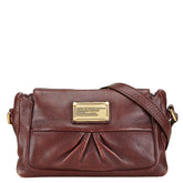 マークバイマークジェイコブス 斜め掛け ショルダーバッグ ブラウン レザー レディース MARC BY MARC JACOBS 【中古】
