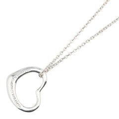 ティファニー オープンハート ネックレス シルバー SV925 シルバー レディース TIFFANY&Co. 【中古】