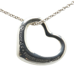 ティファニー オープンハート ネックレス スターリングシルバー レディース TIFFANY&Co. 【中古】