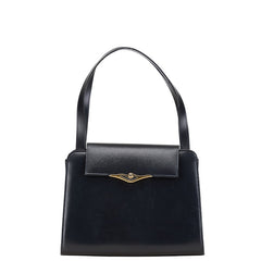カルティエ ミニハンドバッグ ブラック レザー レディース CARTIER 【中古】