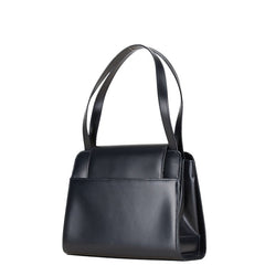 カルティエ ミニハンドバッグ ブラック レザー レディース CARTIER 【中古】