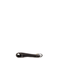 ロエベ アナグラムロゴ パスポートケース グレー レザー レディース LOEWE 【中古】