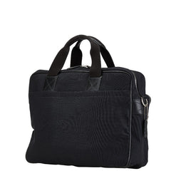 コーチ ビジネスバッグ ショルダーバッグ 2WAY 6408 ブラック ナイロン レザー メンズ COACH 【中古】